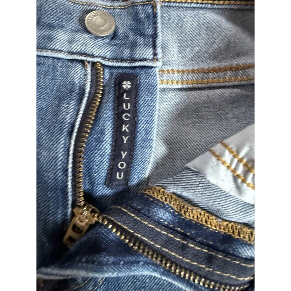 Lucky Brand Jeans Women Size 6/28 Sienna Boyfriend Midrise Distressed Jeans - Picture 8 of 12